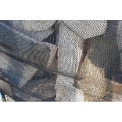 Big Bag für Holz 100 x 100 x 120 cm belüftet 4- seitig Netz und Sterneneboden 1200 Liter Inhalt 1000 kg Traglast
