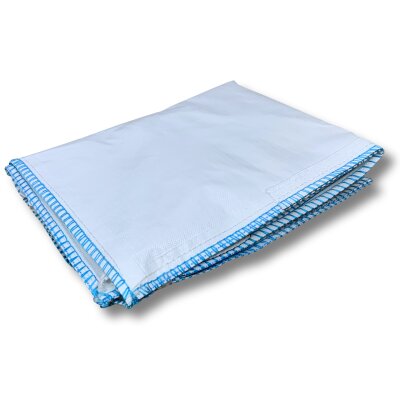 Big Bag für Asbestentsorgung 90 x 90 x 110 cm Schürze zum Zubinden + Asbestdruck 890 Liter 1.000 kg Traglast