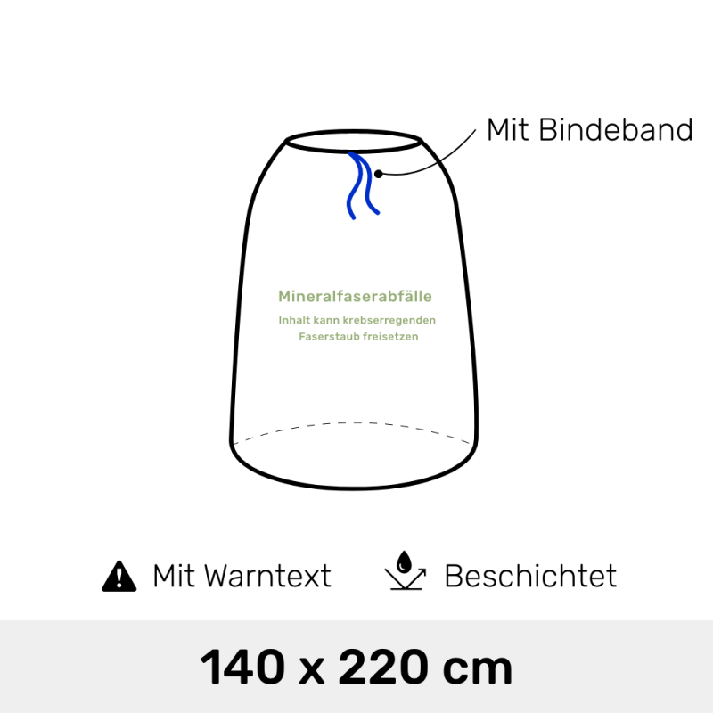 KMF Entsorgungssack - mit Bindeband